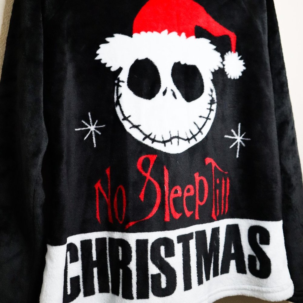 Jack Skellington Fuzzy Sweater